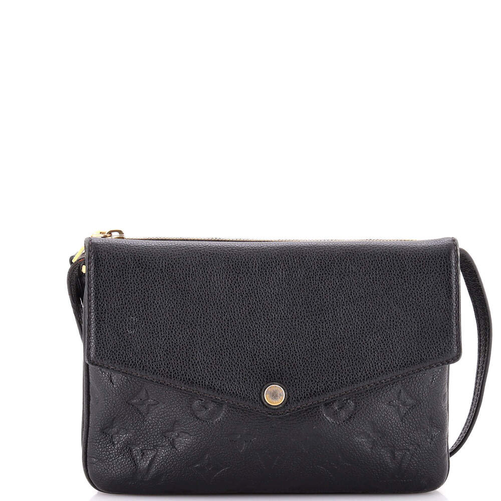 Louis Vuitton Twice Handbag Monogram Empreinte Leather